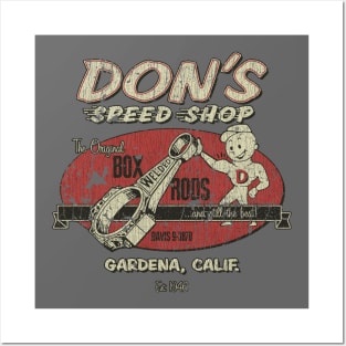 Don's Speed Shop Posters and Art